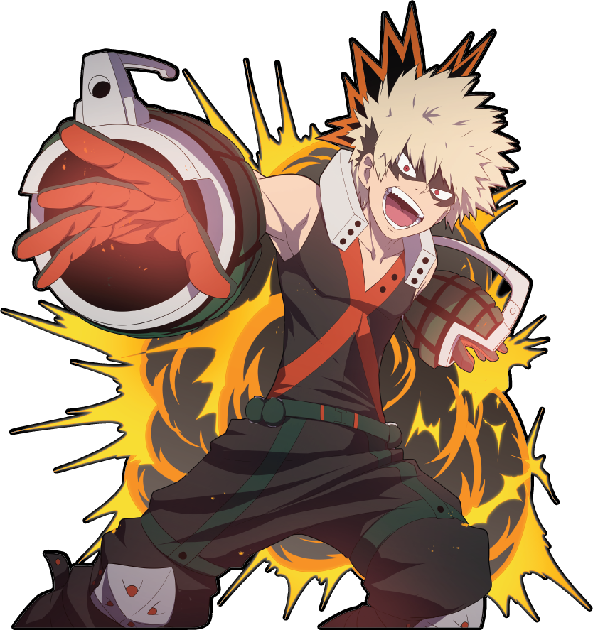 My Hero Academia -- Bakugo Katsuki Anime Decal Sticker – KyokoVinyl