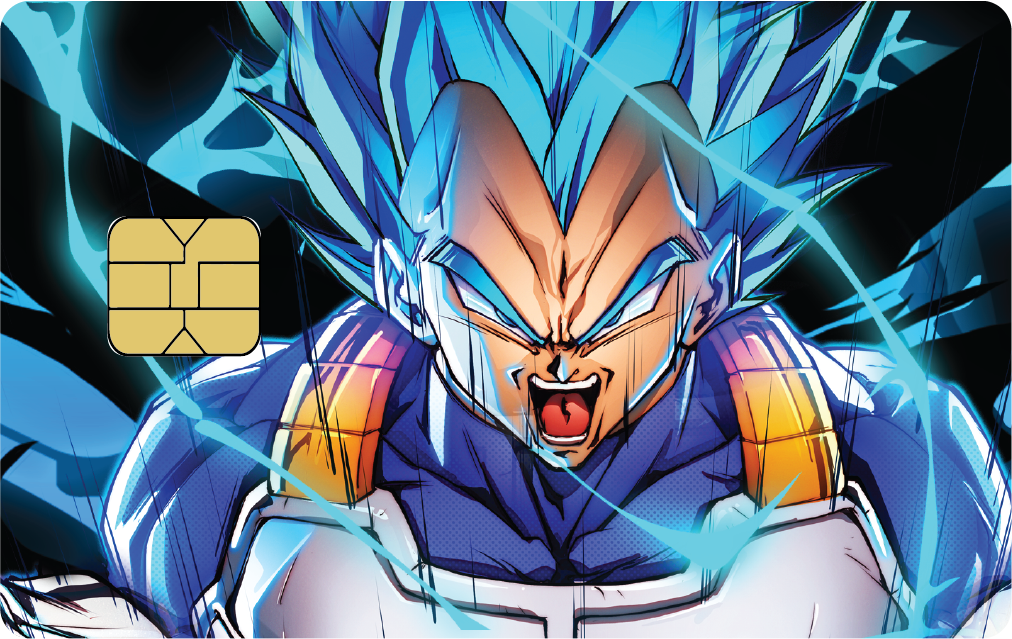 Vegeta Credit Card Skin Card Sticker Debit Debit Card 